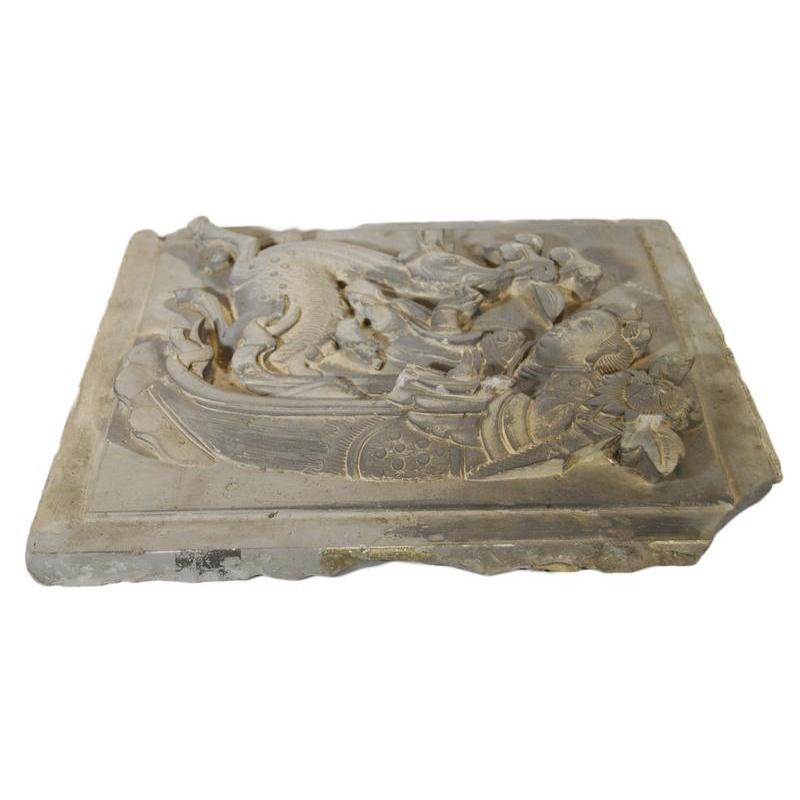Antique Stone Bas-Relief-YN4900-7. Asian & Chinese Furniture, Art, Antiques, Vintage Home Décor for sale at FEA Home