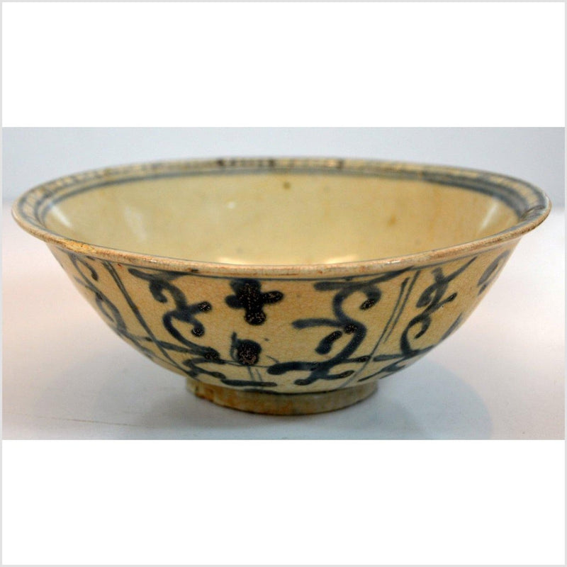 Antique Terracotta Bowl-YN3147 / 4840-6-2. Asian & Chinese Furniture, Art, Antiques, Vintage Home Décor for sale at FEA Home