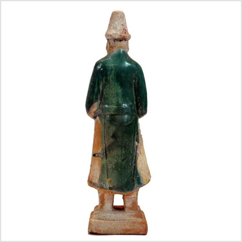 Antique Terracotta Court Figure Statue-YN3157-7. Asian & Chinese Furniture, Art, Antiques, Vintage Home Décor for sale at FEA Home