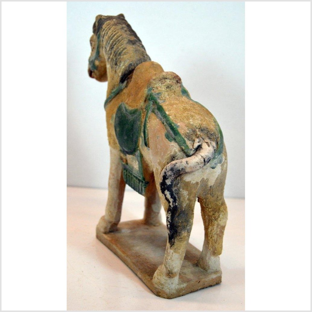 Ming Dynasty Glazed Terracotta Horse-7. Asian &amp; Chinese Furniture, Art, Antiques, Vintage Home Décor for sale at FEA Home
