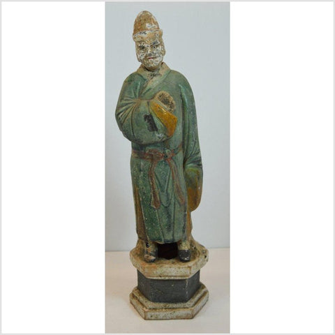Antique Terracotta Court Figure Statue-YN3156-1. Asian & Chinese Furniture, Art, Antiques, Vintage Home Décor for sale at FEA Home