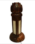 Antique Carved Wood Floor Lamp-6. Asian & Chinese Furniture, Art, Antiques, Vintage Home Décor for sale at FEA Home