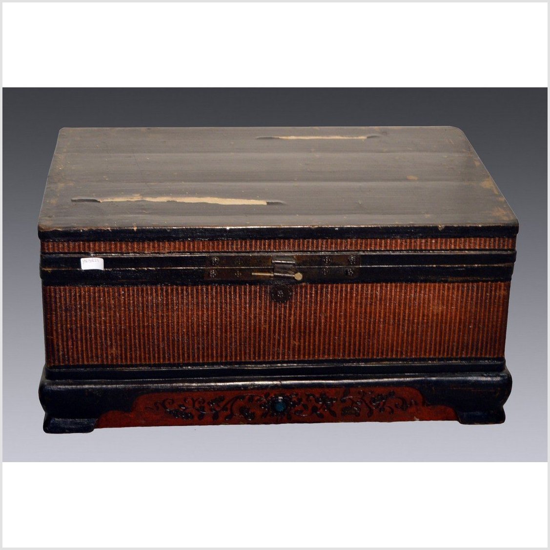 Antique Woven Blanket Chest-1. Asian & Chinese Furniture, Art, Antiques, Vintage Home Décor for sale at FEA Home