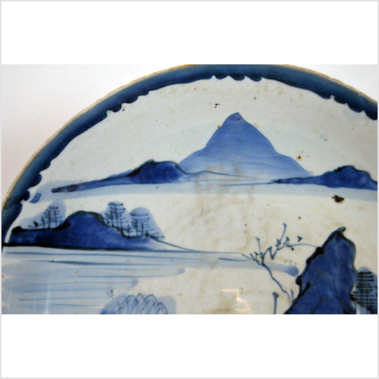 Meiji Arita Hand-Painted Plate-3. Asian &amp; Chinese Furniture, Art, Antiques, Vintage Home Décor for sale at FEA Home