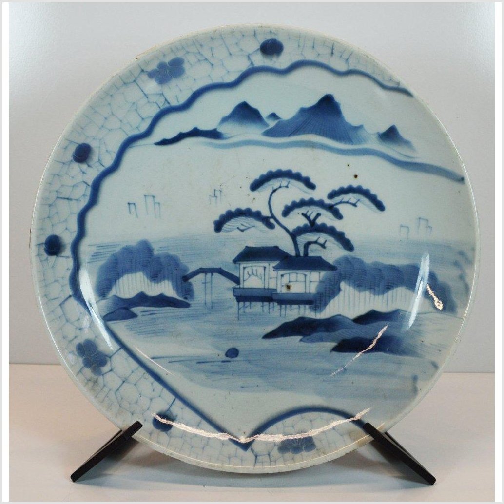 ARITA MEIJI HAND PAINTED PLATE-1. Asian & Chinese Furniture, Art, Antiques, Vintage Home Décor for sale at FEA Home