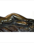 Vintage Bastet Inspired Figural Bronze Candle Holder-4. Asian & Chinese Furniture, Art, Antiques, Vintage Home Décor for sale at FEA Home
