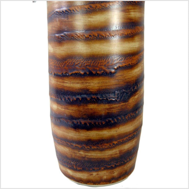 Artisan Ceramic Vase-YNE576-5. Asian & Chinese Furniture, Art, Antiques, Vintage Home Décor for sale at FEA Home