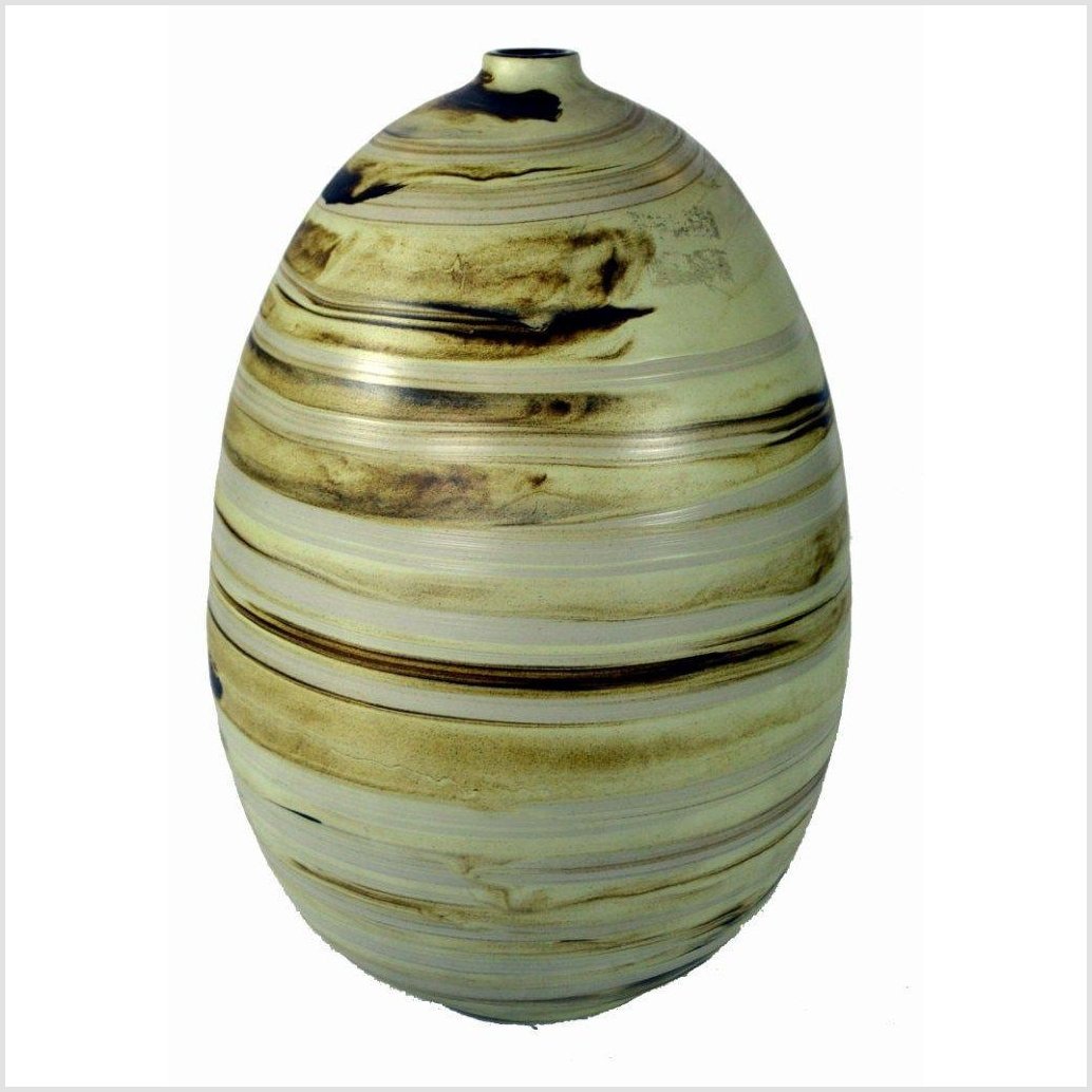 Artisan Ceramic Vase-1. Asian & Chinese Furniture, Art, Antiques, Vintage Home Décor for sale at FEA Home