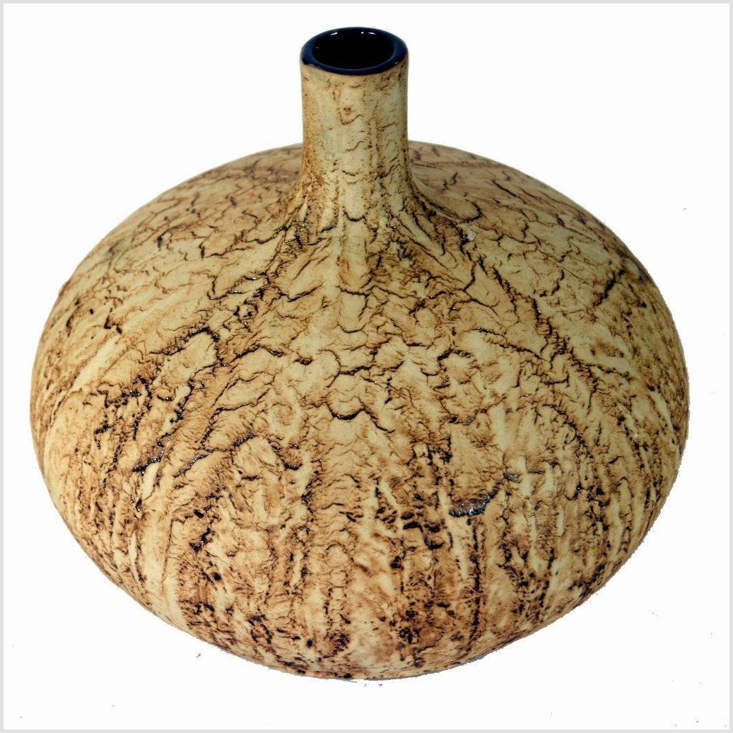 Artisan Ceramic Vase-2. Asian & Chinese Furniture, Art, Antiques, Vintage Home Décor for sale at FEA Home