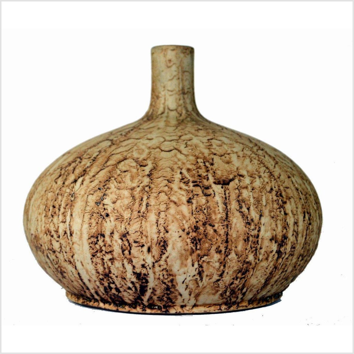 Artisan Ceramic Vase-1. Asian & Chinese Furniture, Art, Antiques, Vintage Home Décor for sale at FEA Home