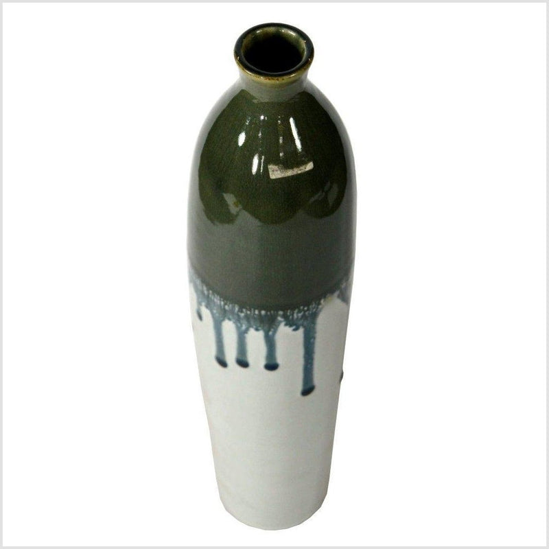 Artisan Ceramic Vase-YNE771-2. Asian & Chinese Furniture, Art, Antiques, Vintage Home Décor for sale at FEA Home