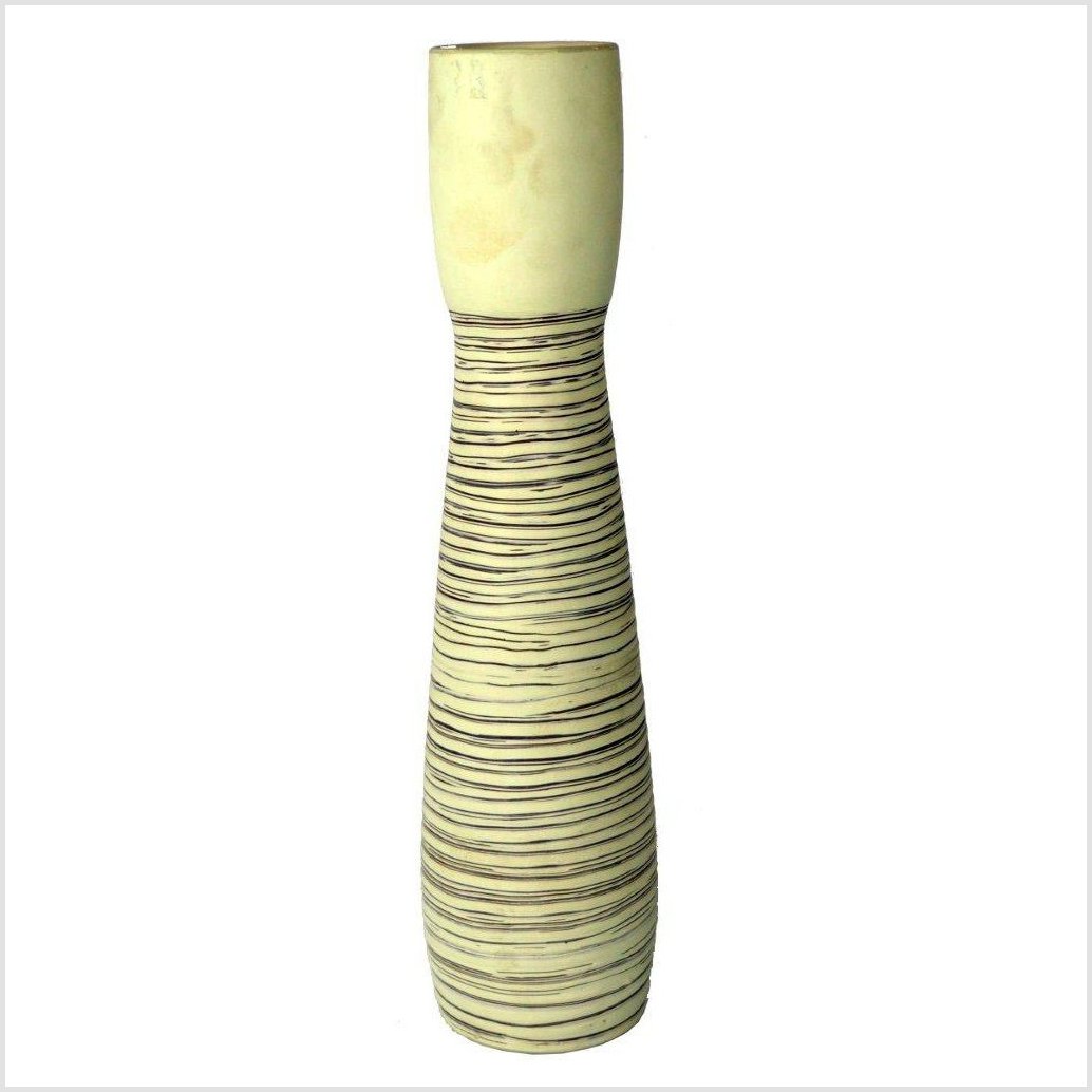 Artisan Ceramic Vase-1. Asian & Chinese Furniture, Art, Antiques, Vintage Home Décor for sale at FEA Home