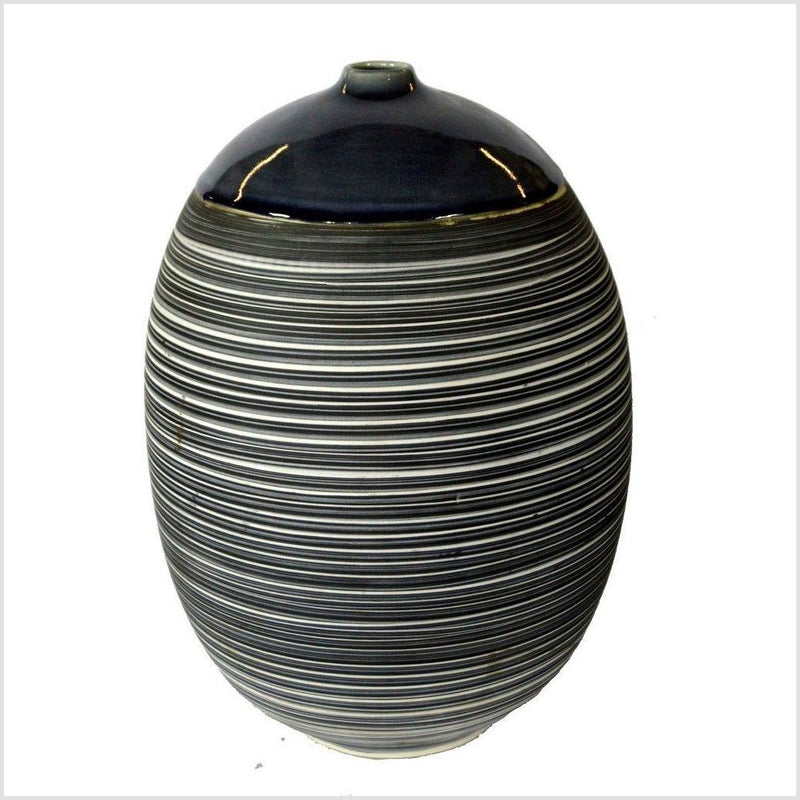 Artisan Ceramic Vase- Asian Antiques, Vintage Home Decor & Chinese Furniture - FEA Home