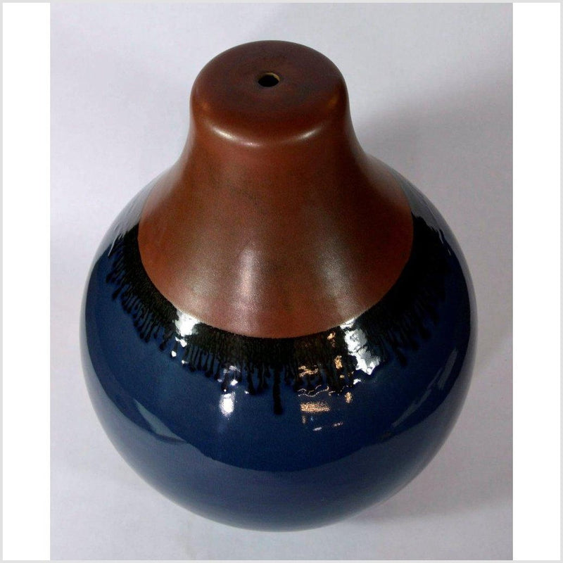 Artisan Large Ceramic Lamp-YNE790-3. Asian & Chinese Furniture, Art, Antiques, Vintage Home Décor for sale at FEA Home