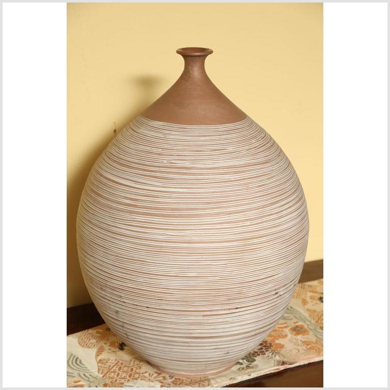 Artisan Large Ceramic Vase-1. Asian & Chinese Furniture, Art, Antiques, Vintage Home Décor for sale at FEA Home