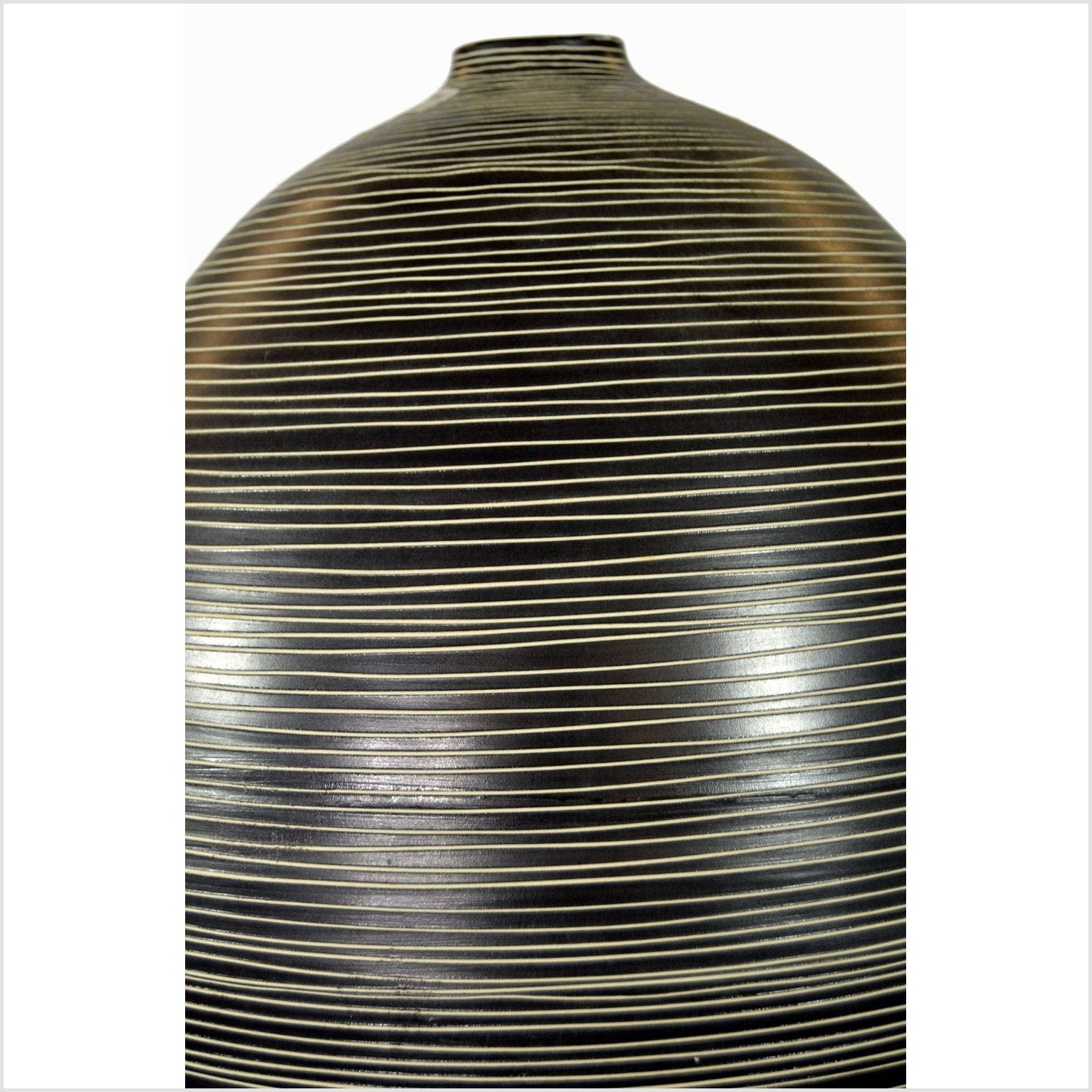 Artisan Large Ceramic Vase-2. Asian & Chinese Furniture, Art, Antiques, Vintage Home Décor for sale at FEA Home