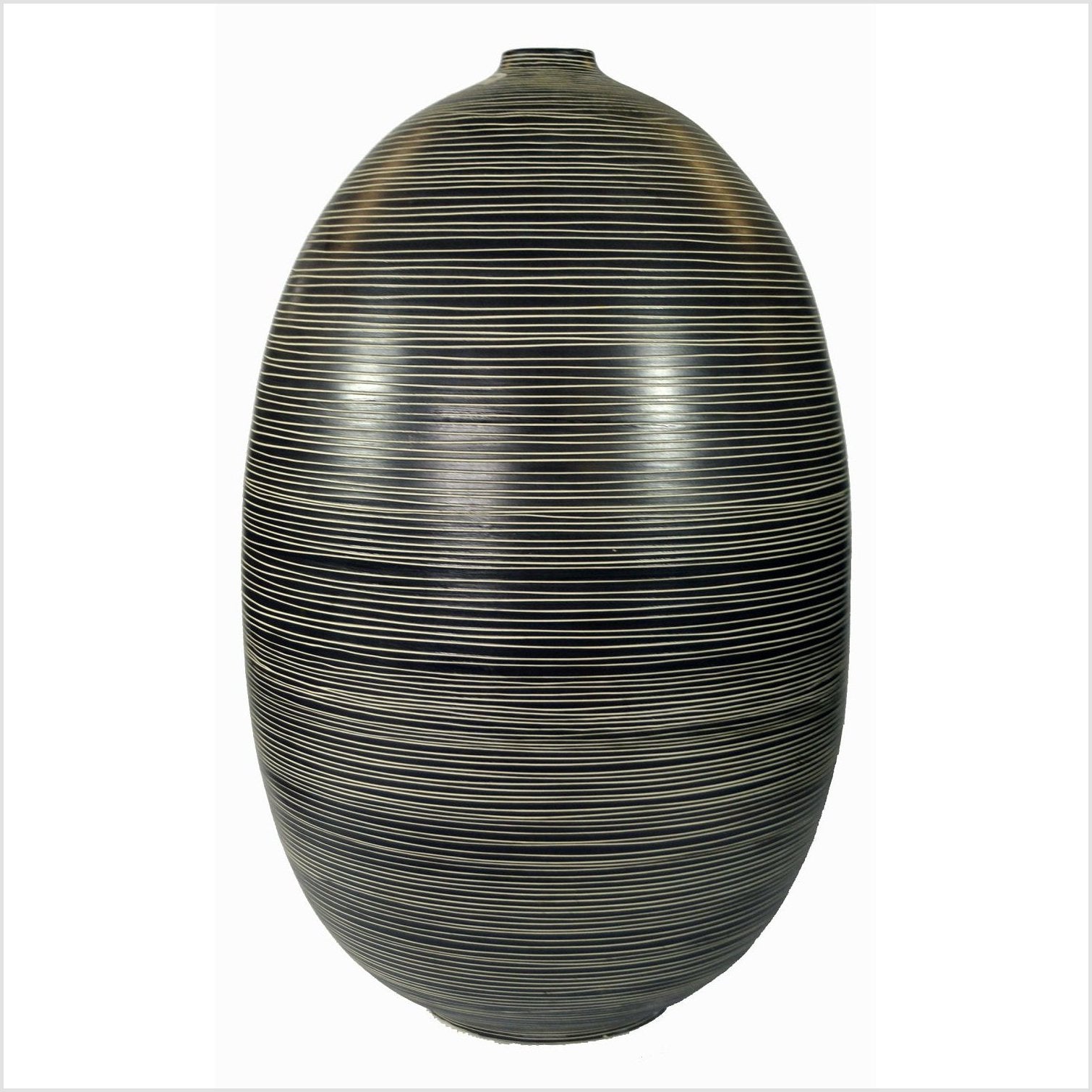 Artisan Large Ceramic Vase-1. Asian & Chinese Furniture, Art, Antiques, Vintage Home Décor for sale at FEA Home
