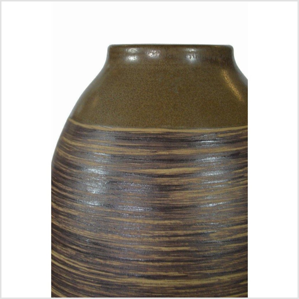 Artisan Large Ceramic Vase-3. Asian &amp; Chinese Furniture, Art, Antiques, Vintage Home Décor for sale at FEA Home