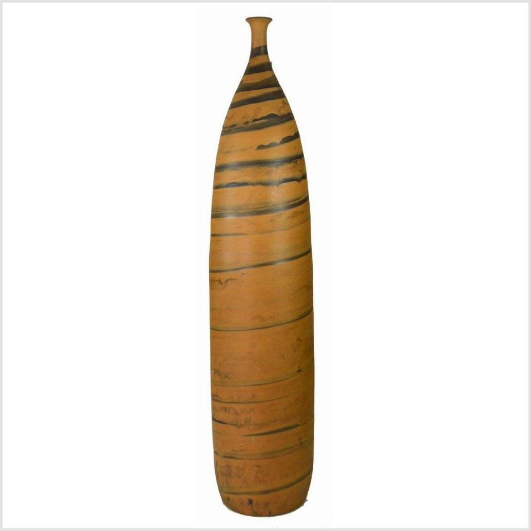 Artisan Large Ceramic Vase-1. Asian & Chinese Furniture, Art, Antiques, Vintage Home Décor for sale at FEA Home