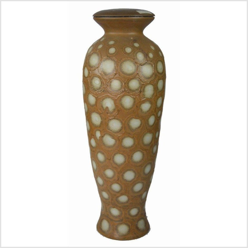 Artisan Large Ceramic Vase-6. Asian &amp; Chinese Furniture, Art, Antiques, Vintage Home Décor for sale at FEA Home