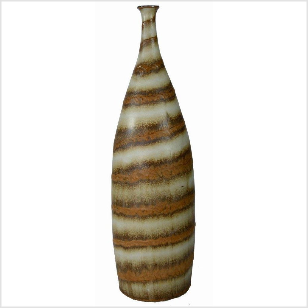 Artisan Large Ceramic Vase-4. Asian &amp; Chinese Furniture, Art, Antiques, Vintage Home Décor for sale at FEA Home