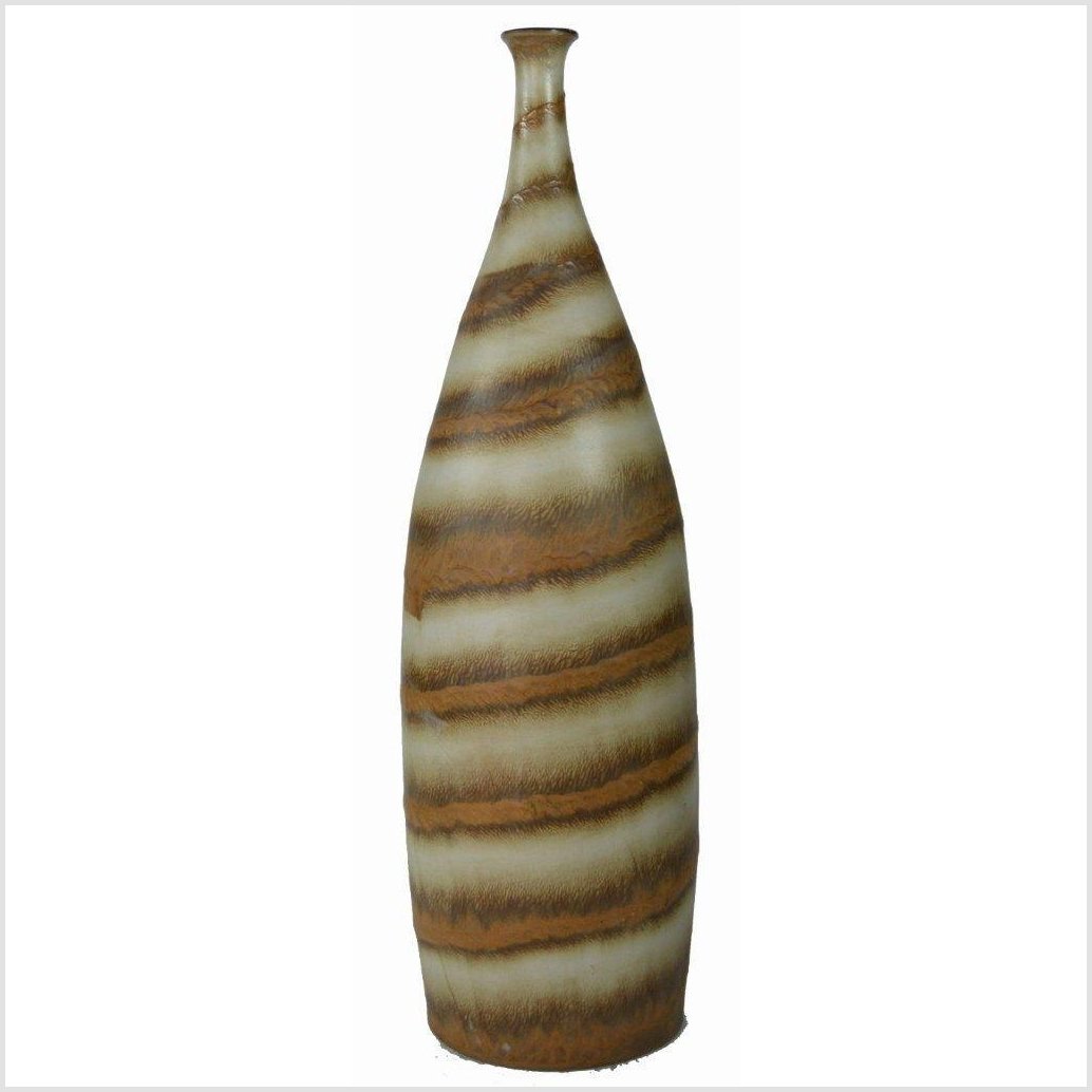 Artisan Large Ceramic Vase-1. Asian &amp; Chinese Furniture, Art, Antiques, Vintage Home Décor for sale at FEA Home