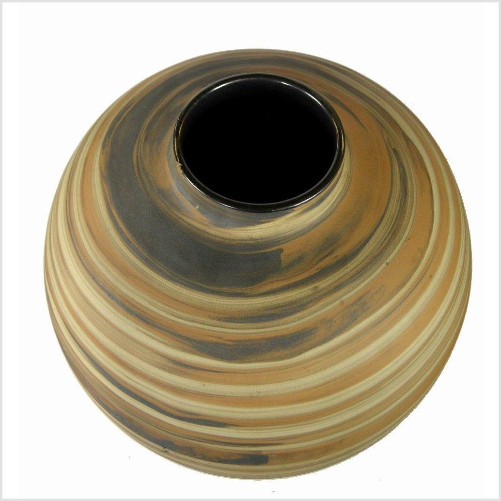 Artisan Large Ceramic Vase-2. Asian & Chinese Furniture, Art, Antiques, Vintage Home Décor for sale at FEA Home