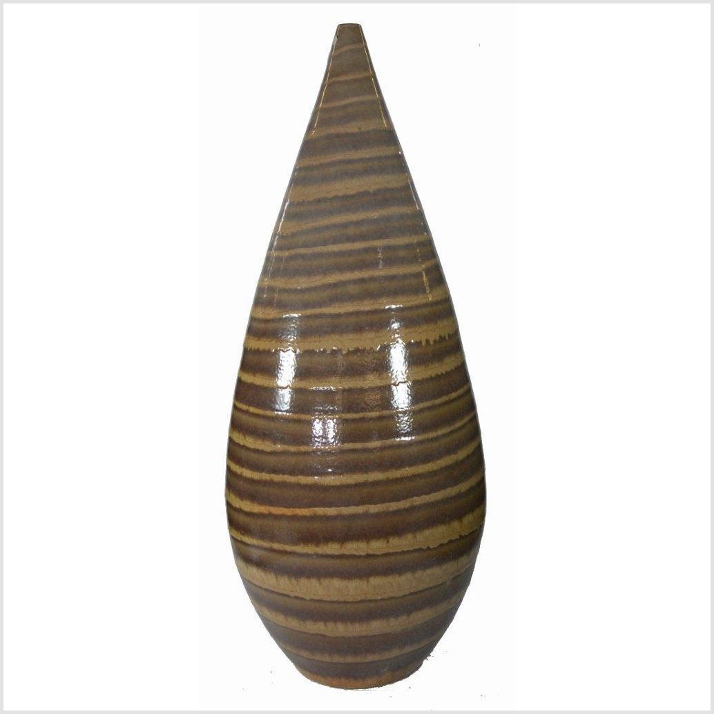 Artisan Large Ceramic Vase-1. Asian & Chinese Furniture, Art, Antiques, Vintage Home Décor for sale at FEA Home
