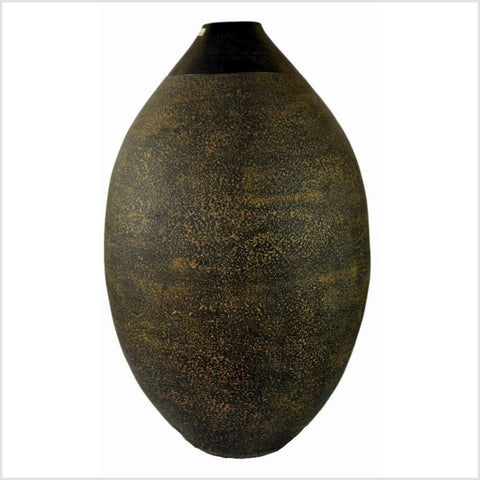 Artisan Large Ceramic Vase-YNE731-2. Asian & Chinese Furniture, Art, Antiques, Vintage Home Décor for sale at FEA Home