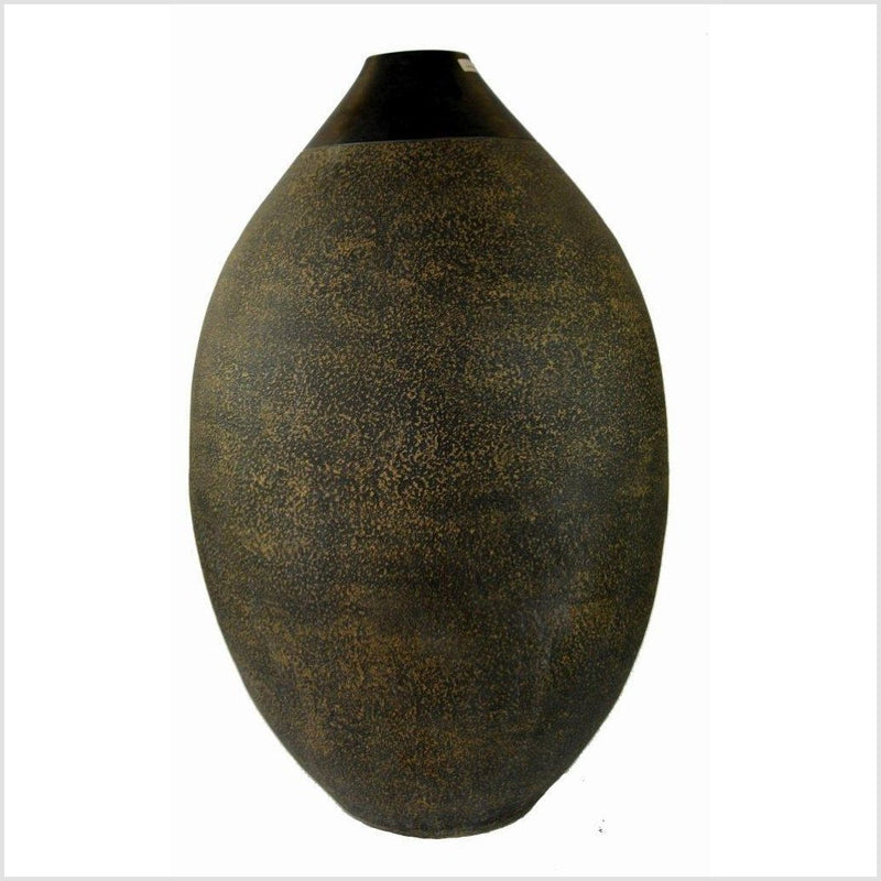 Artisan Large Ceramic Vase-YNE731-1. Asian & Chinese Furniture, Art, Antiques, Vintage Home Décor for sale at FEA Home