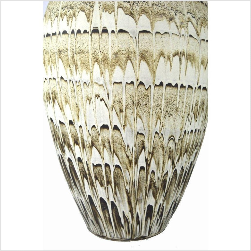Artisan Large Ceramic Vase-5. Asian &amp; Chinese Furniture, Art, Antiques, Vintage Home Décor for sale at FEA Home