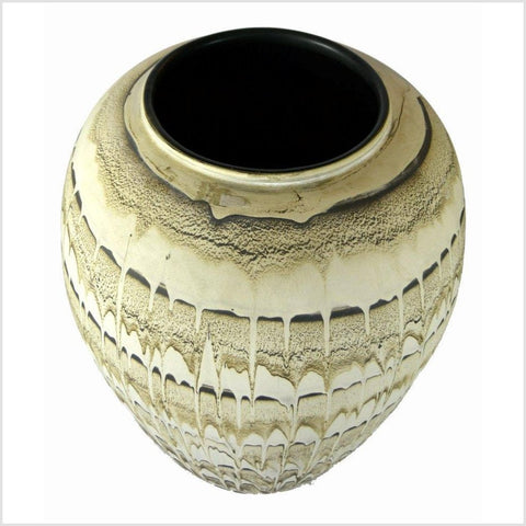 Artisan Large Ceramic Vase-YNE745-7. Asian & Chinese Furniture, Art, Antiques, Vintage Home Décor for sale at FEA Home