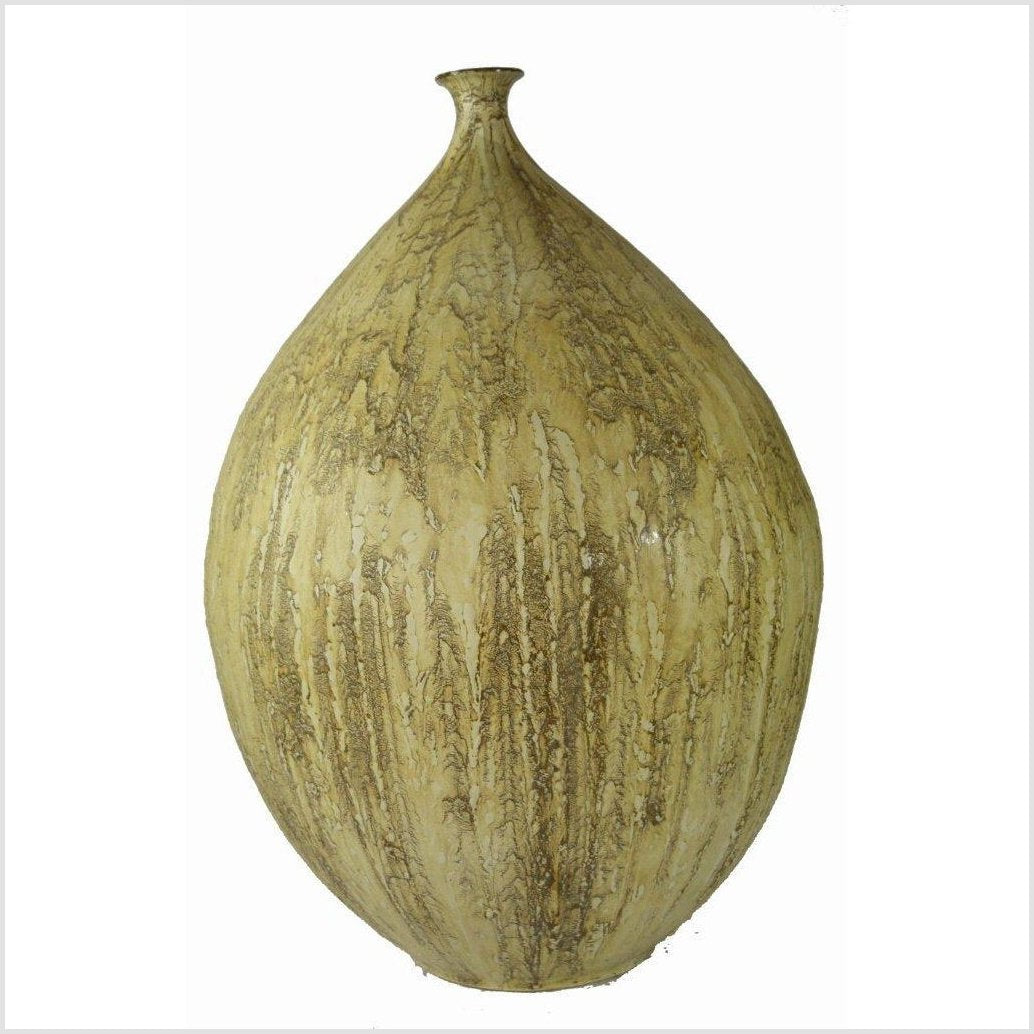 Artisan Large Ceramic Vase-1. Asian & Chinese Furniture, Art, Antiques, Vintage Home Décor for sale at FEA Home