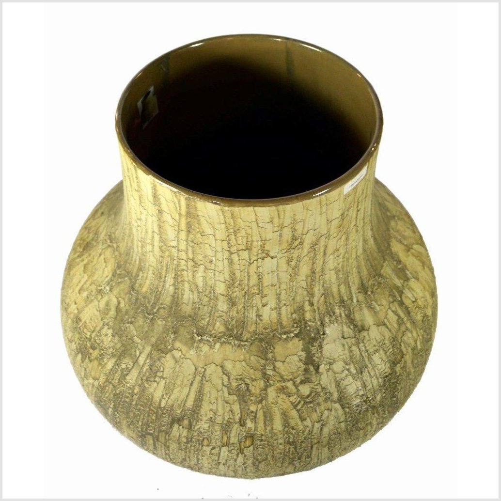 Artisan Large Ceramic Vase-2. Asian & Chinese Furniture, Art, Antiques, Vintage Home Décor for sale at FEA Home