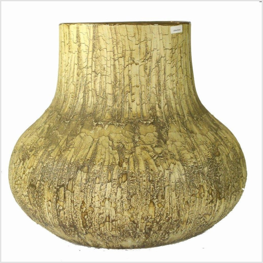 Artisan Large Ceramic Vase-1. Asian & Chinese Furniture, Art, Antiques, Vintage Home Décor for sale at FEA Home