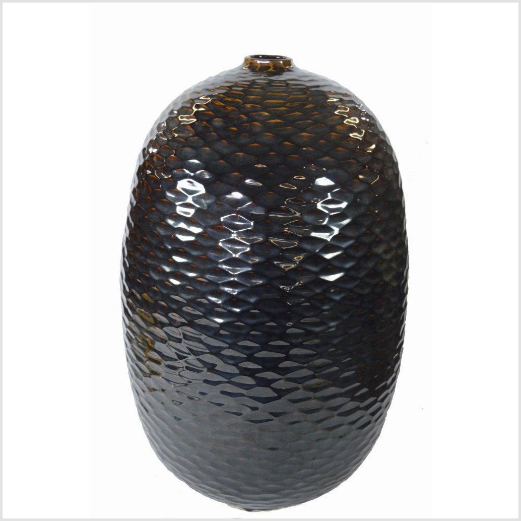 Artisan Large Ceramic Vase-1. Asian & Chinese Furniture, Art, Antiques, Vintage Home Décor for sale at FEA Home