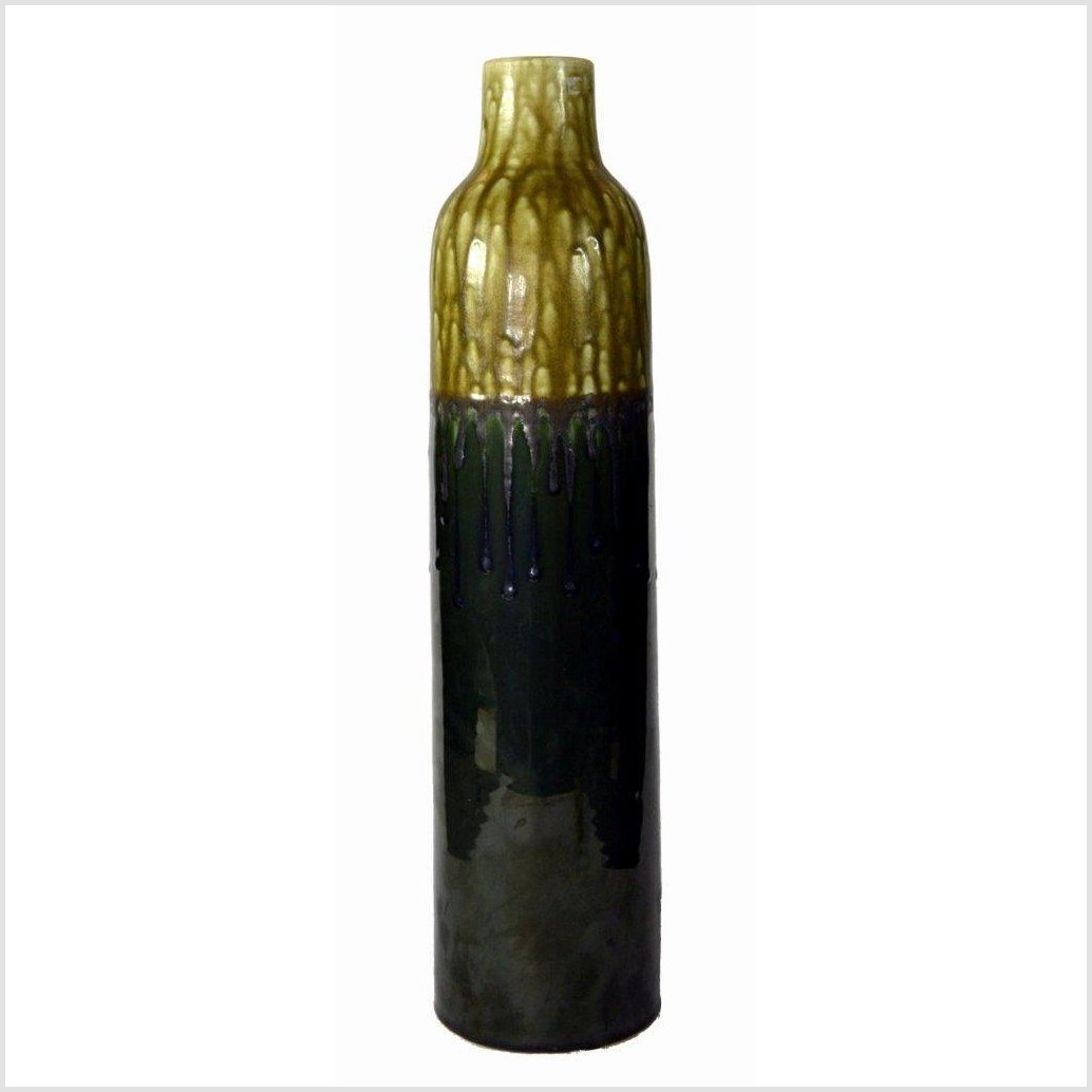 Artisan Large Ceramic Vase-1. Asian & Chinese Furniture, Art, Antiques, Vintage Home Décor for sale at FEA Home