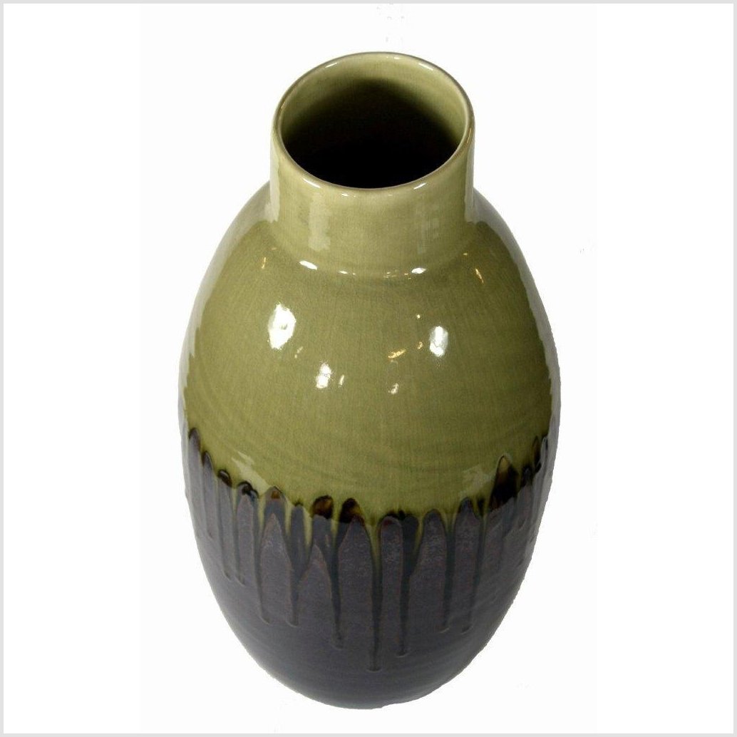 Artisan Large Ceramic Vase-2. Asian & Chinese Furniture, Art, Antiques, Vintage Home Décor for sale at FEA Home