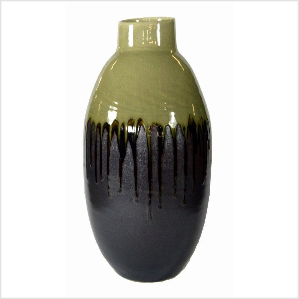 Artisan Large Ceramic Vase-1. Asian & Chinese Furniture, Art, Antiques, Vintage Home Décor for sale at FEA Home