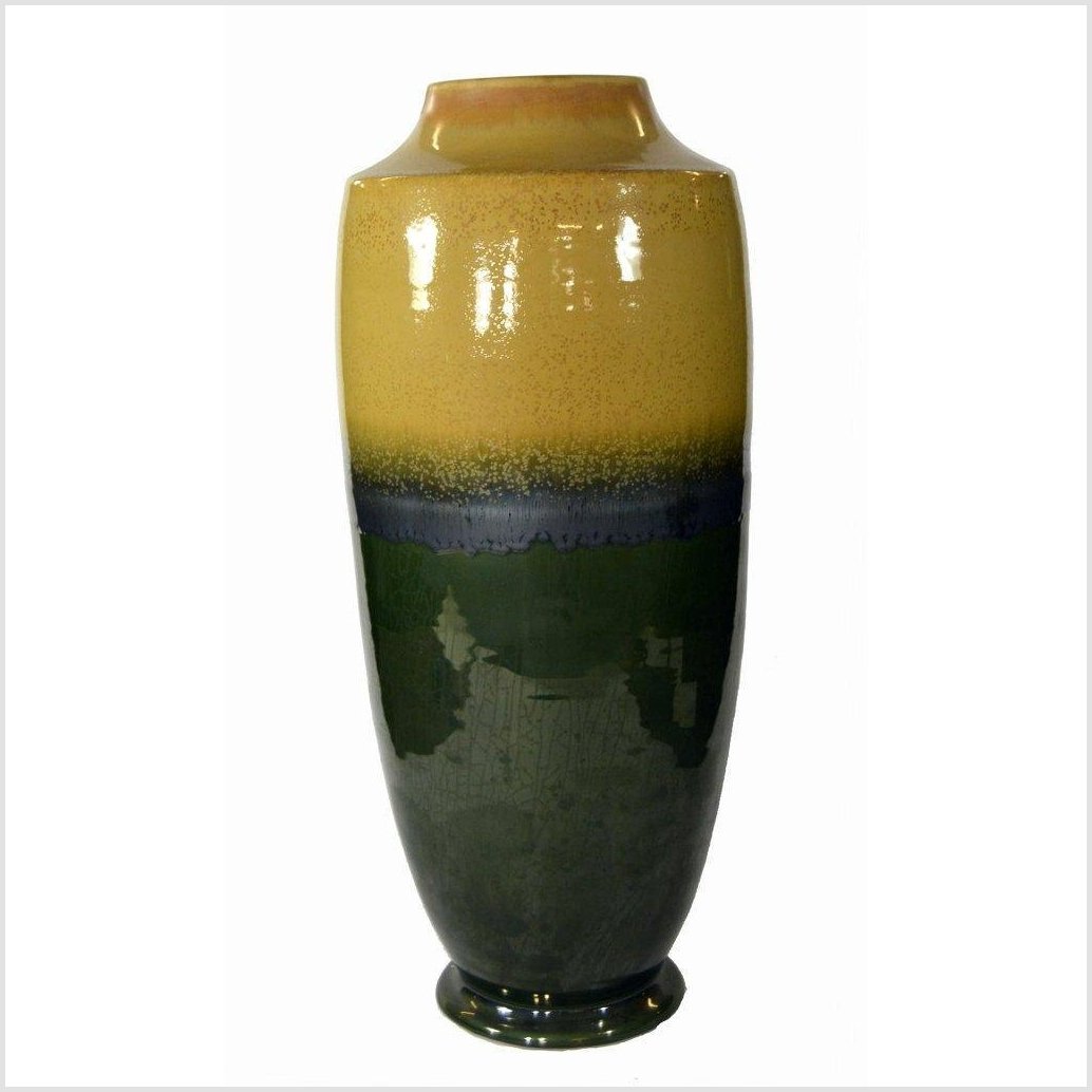 Artisan Large Ceramic Vase-1. Asian & Chinese Furniture, Art, Antiques, Vintage Home Décor for sale at FEA Home
