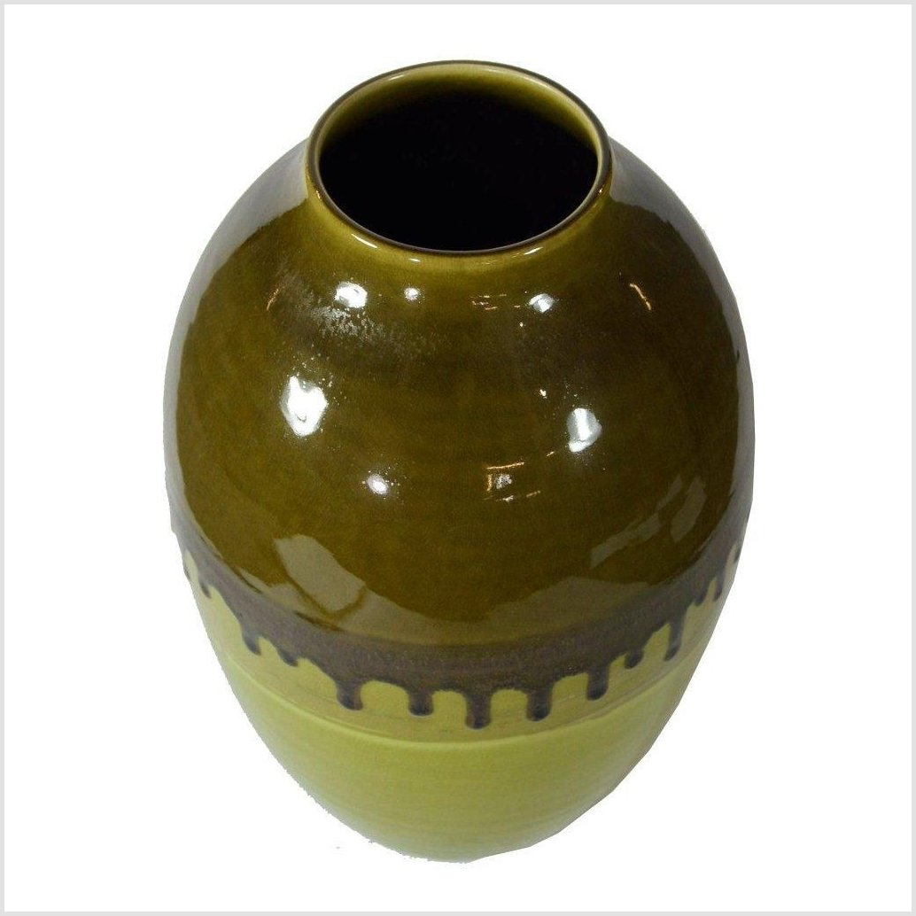 Artisan Large Ceramic Vase-2. Asian & Chinese Furniture, Art, Antiques, Vintage Home Décor for sale at FEA Home