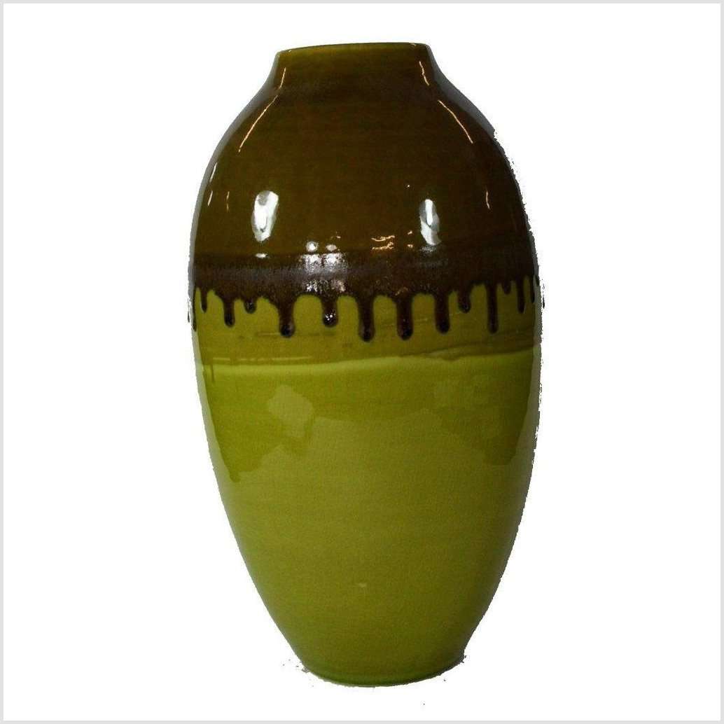 Artisan Large Ceramic Vase-1. Asian & Chinese Furniture, Art, Antiques, Vintage Home Décor for sale at FEA Home