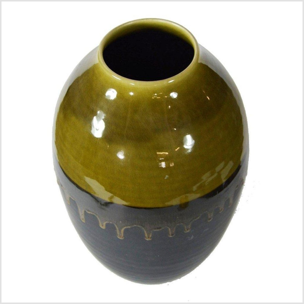 Artisan Large Ceramic Vase-2. Asian & Chinese Furniture, Art, Antiques, Vintage Home Décor for sale at FEA Home