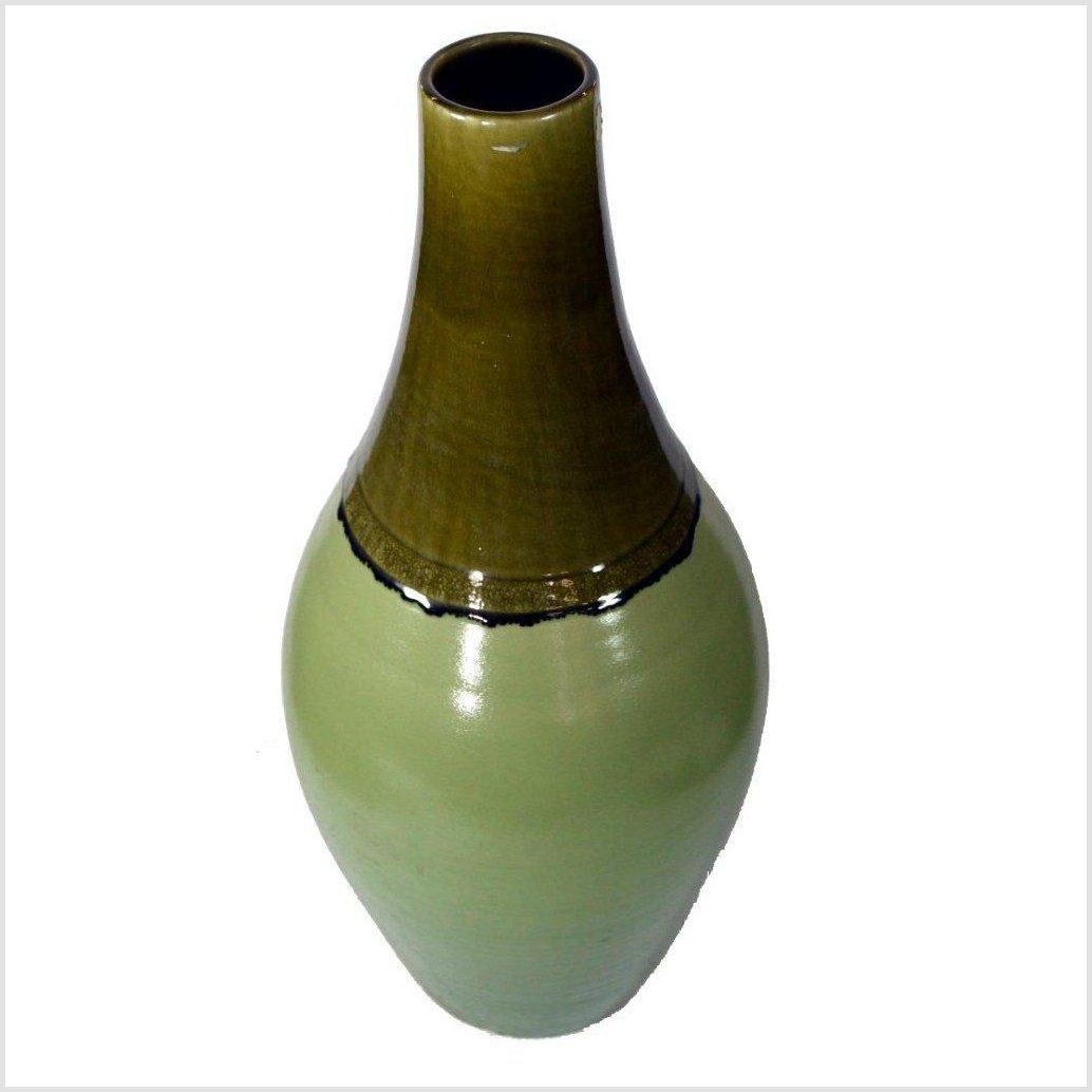 Artisan Large Ceramic Vase-2. Asian & Chinese Furniture, Art, Antiques, Vintage Home Décor for sale at FEA Home