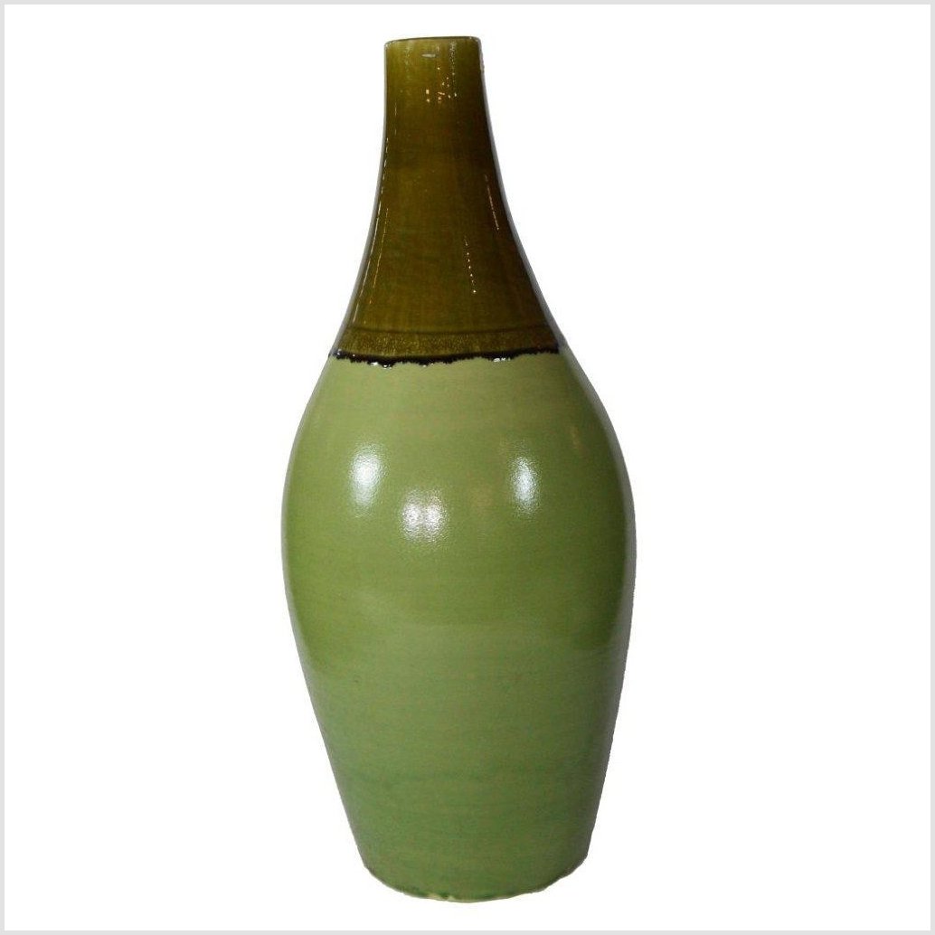 Artisan Large Ceramic Vase-1. Asian & Chinese Furniture, Art, Antiques, Vintage Home Décor for sale at FEA Home
