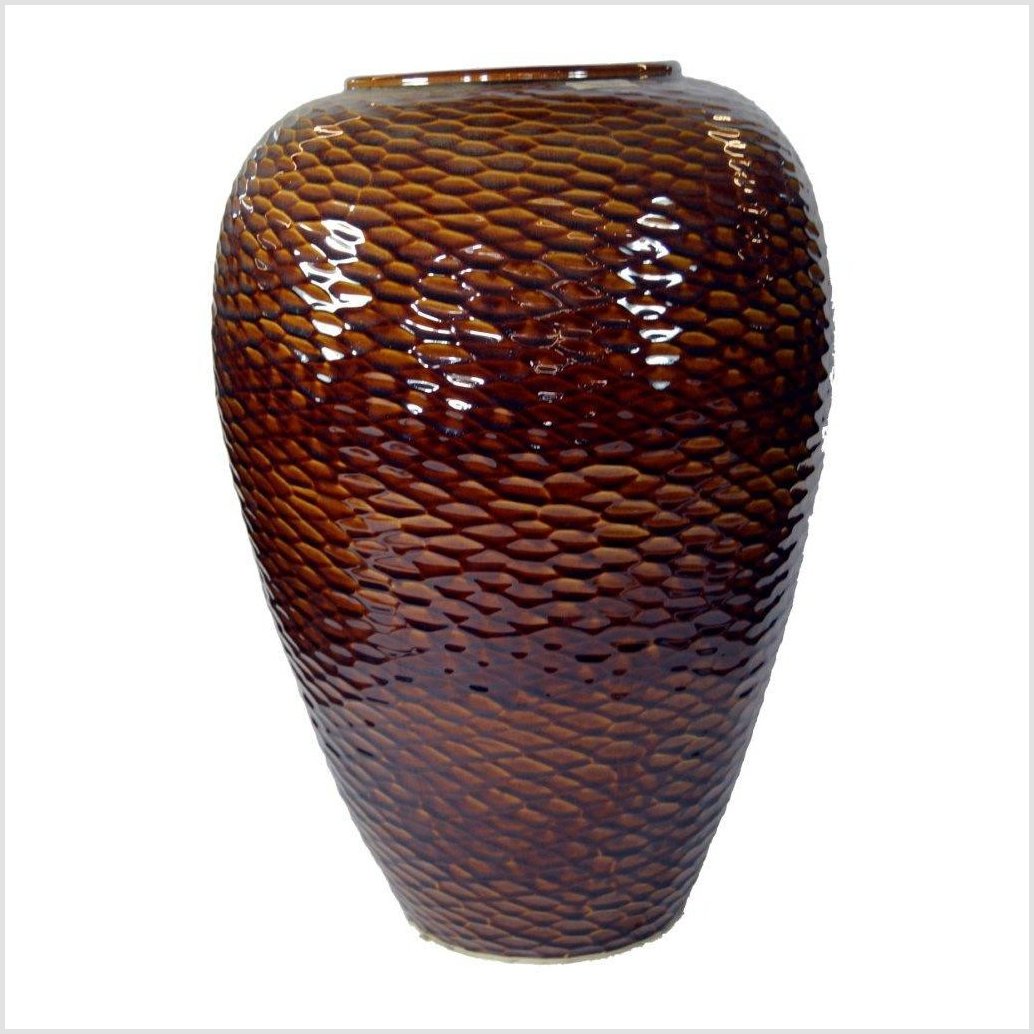 Artisan Large Ceramic Vase-1. Asian & Chinese Furniture, Art, Antiques, Vintage Home Décor for sale at FEA Home