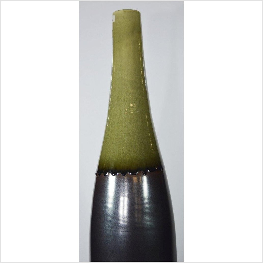 Artisan Large Ceramic Vase-2. Asian & Chinese Furniture, Art, Antiques, Vintage Home Décor for sale at FEA Home