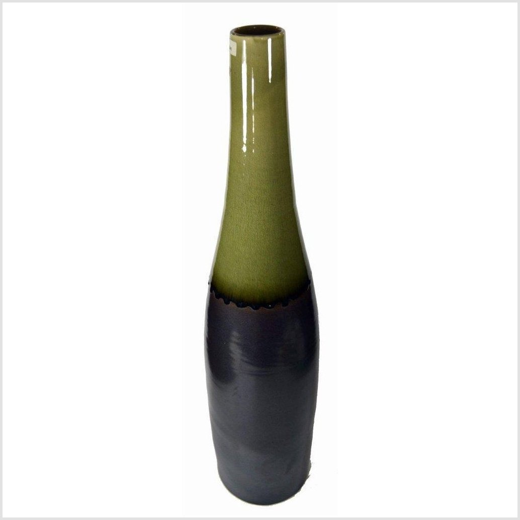 Artisan Large Ceramic Vase-3. Asian &amp; Chinese Furniture, Art, Antiques, Vintage Home Décor for sale at FEA Home