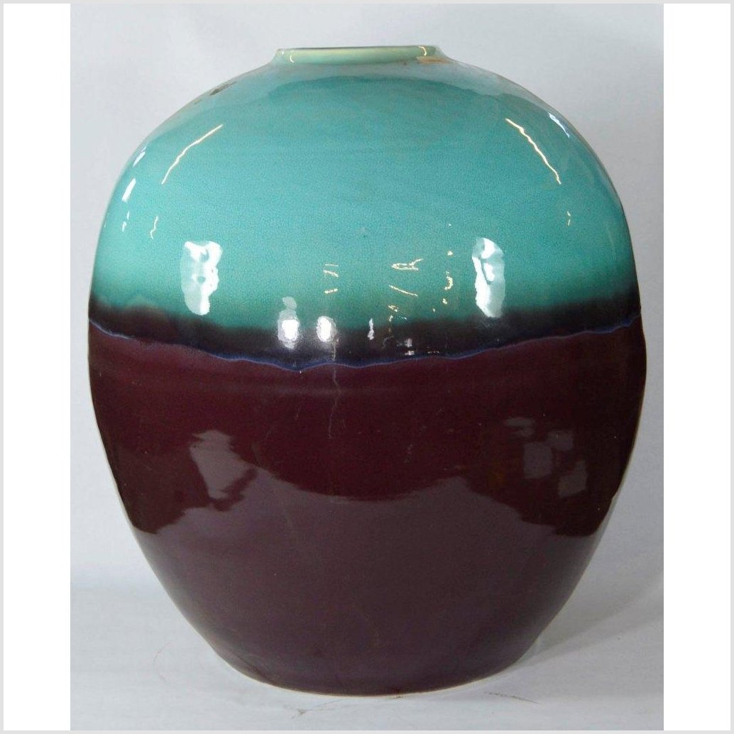 Artisan Large Ceramic Vase-1. Asian & Chinese Furniture, Art, Antiques, Vintage Home Décor for sale at FEA Home