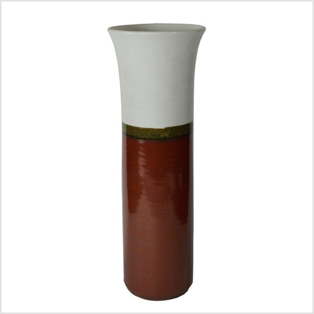 Artisan Large Ceramic Vase-1. Asian & Chinese Furniture, Art, Antiques, Vintage Home Décor for sale at FEA Home